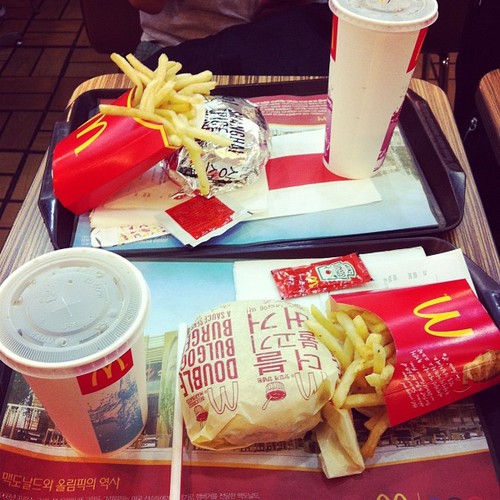 맥으로 시작해서 맥으로 끝나는 우리의 여행 (Taken with Instagram at 맥도날드 (McDonald&#8217;s))