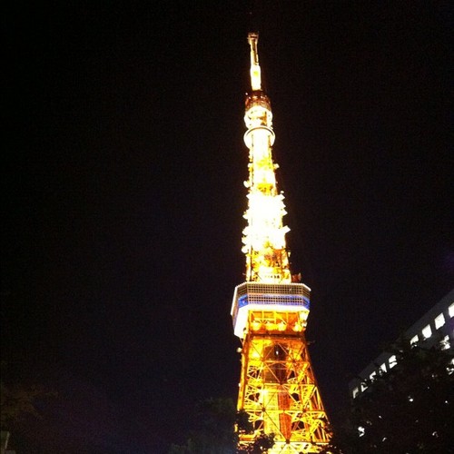 도쿄타워 (Taken with Instagram at 東京タワー (Tokyo Tower))