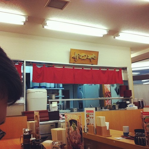 일본에서의 마지막 아침식사 (Taken with Instagram at かつや 池袋西口店)